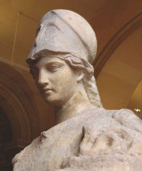Athene Göttin der Weisheit, des Handwerks und der Kriegsführung (Minerva)